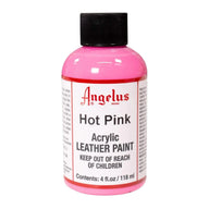 Angelus Direct Angelus Hot Pink Paint 4 oz. Standard Paint