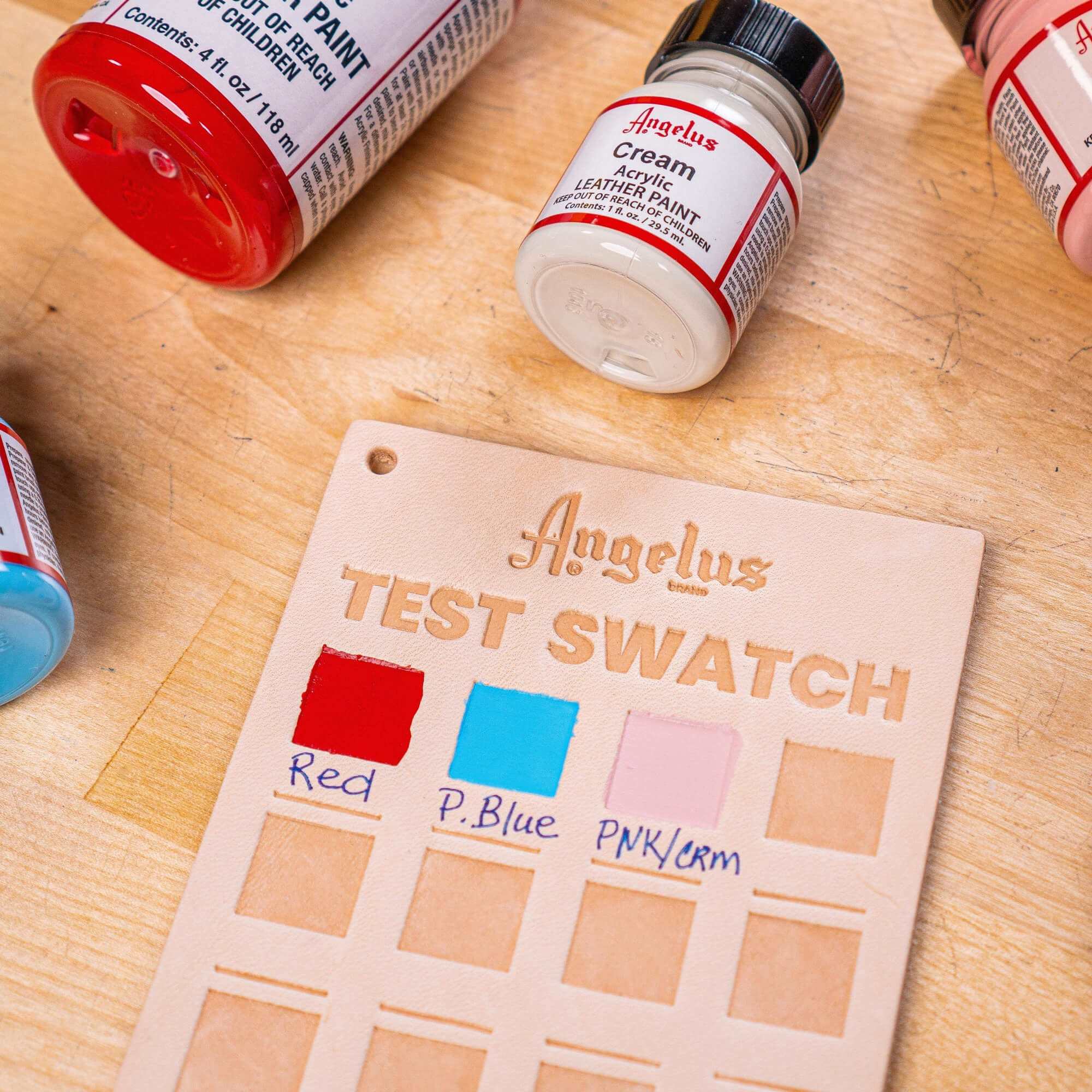 Angelus Leather Test Swatch - Angelus Direct