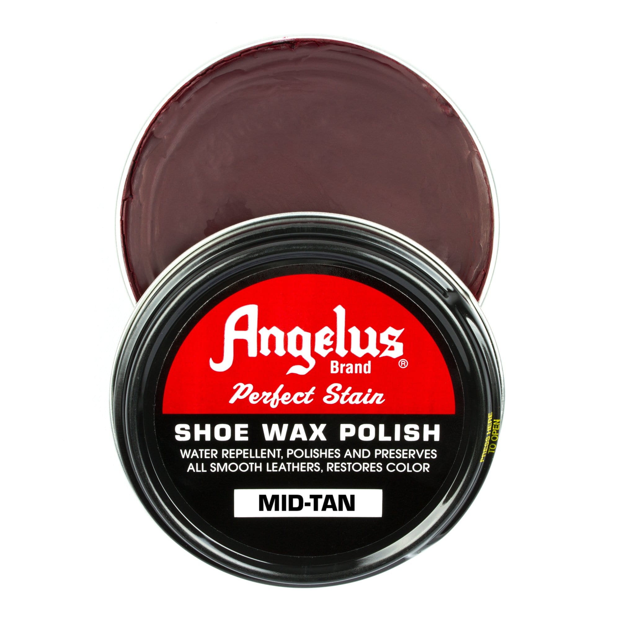 Angelus Mid - Tan Shoe Wax Polish - Angelus Direct