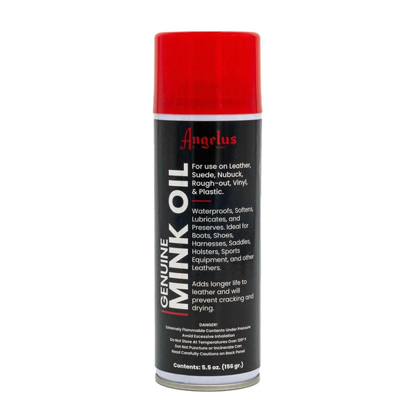 Angelus Mink Oil Aerosol Best Leather Conditioner