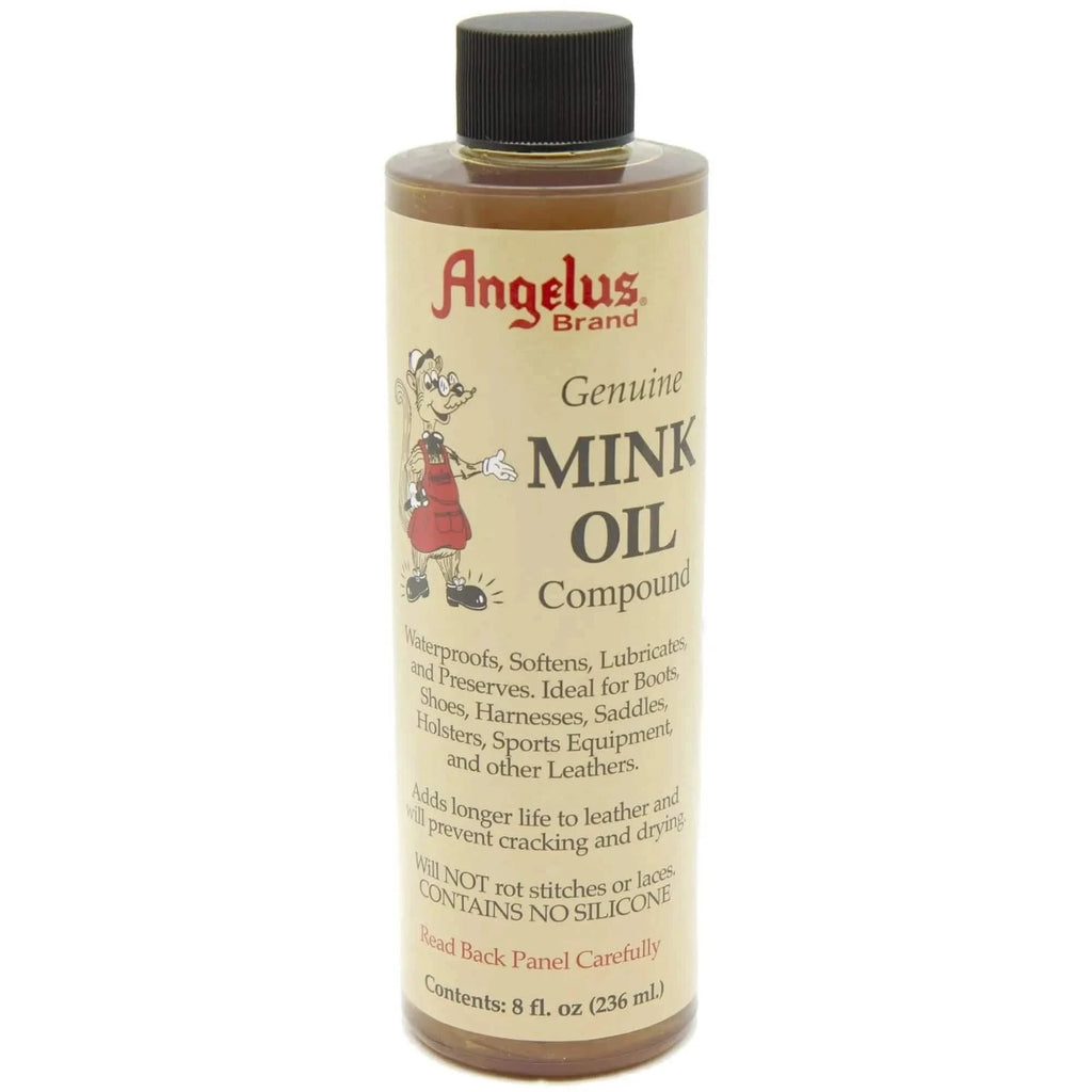 Angelus Mink Oil Liquid Best Leather Boot Shoe Protector
