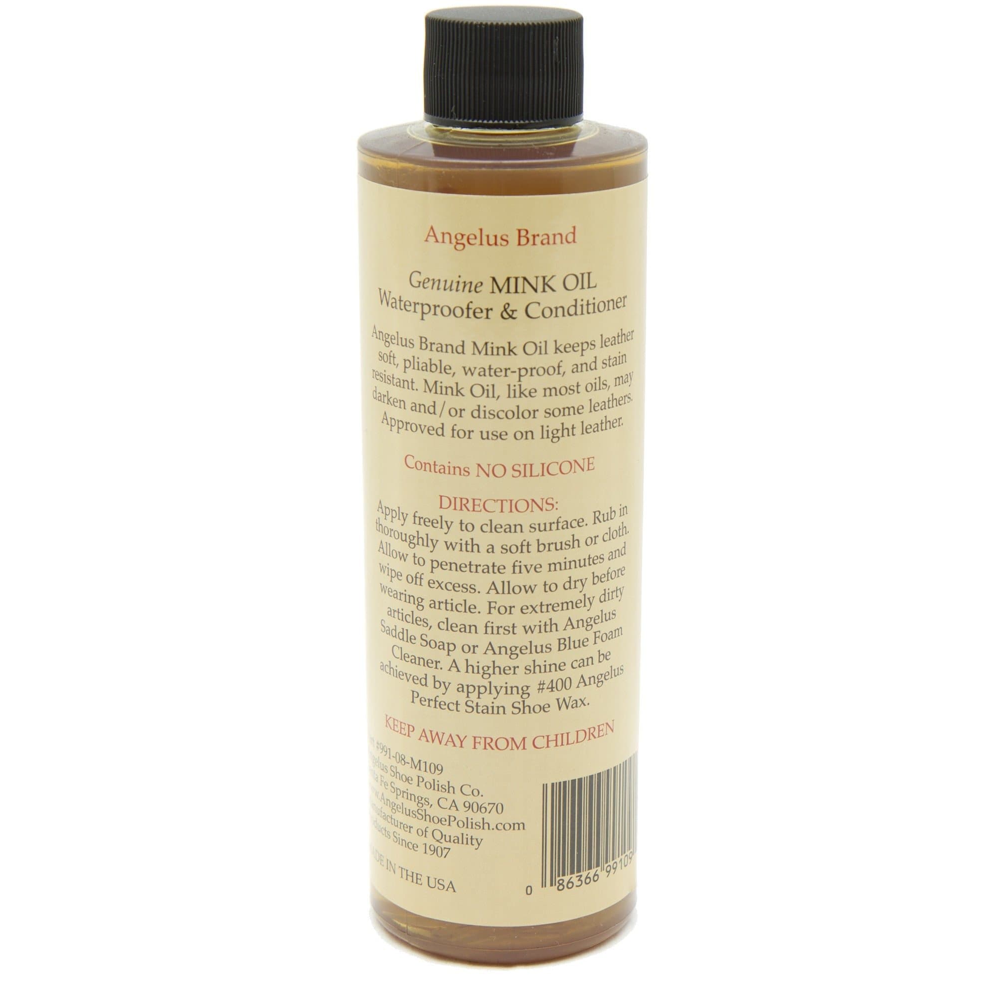 Angelus Mink Oil - Liquid - Angelus Direct