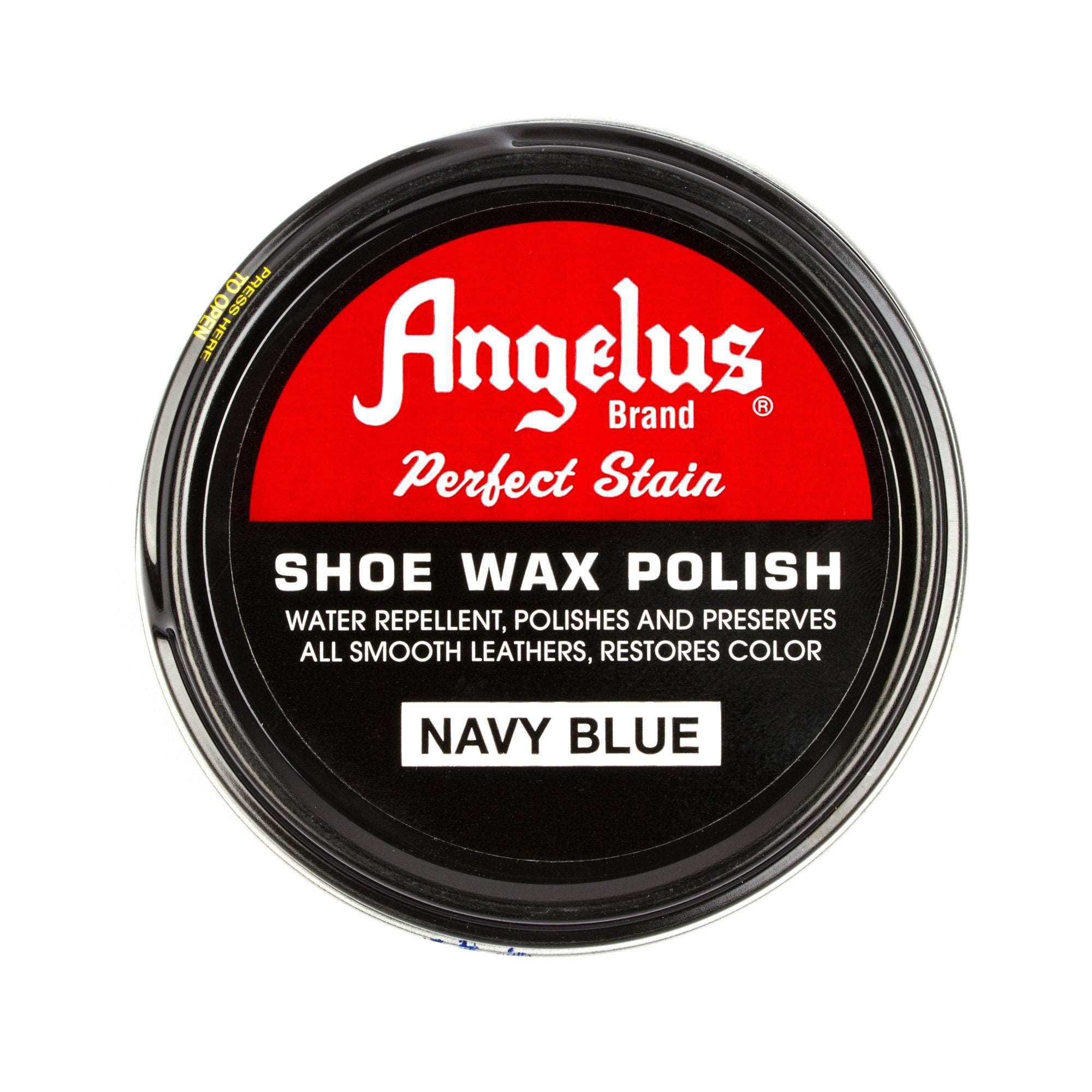 Angelus Navy Blue Shoe Wax Polish Best Leather Shoe Shine Wax