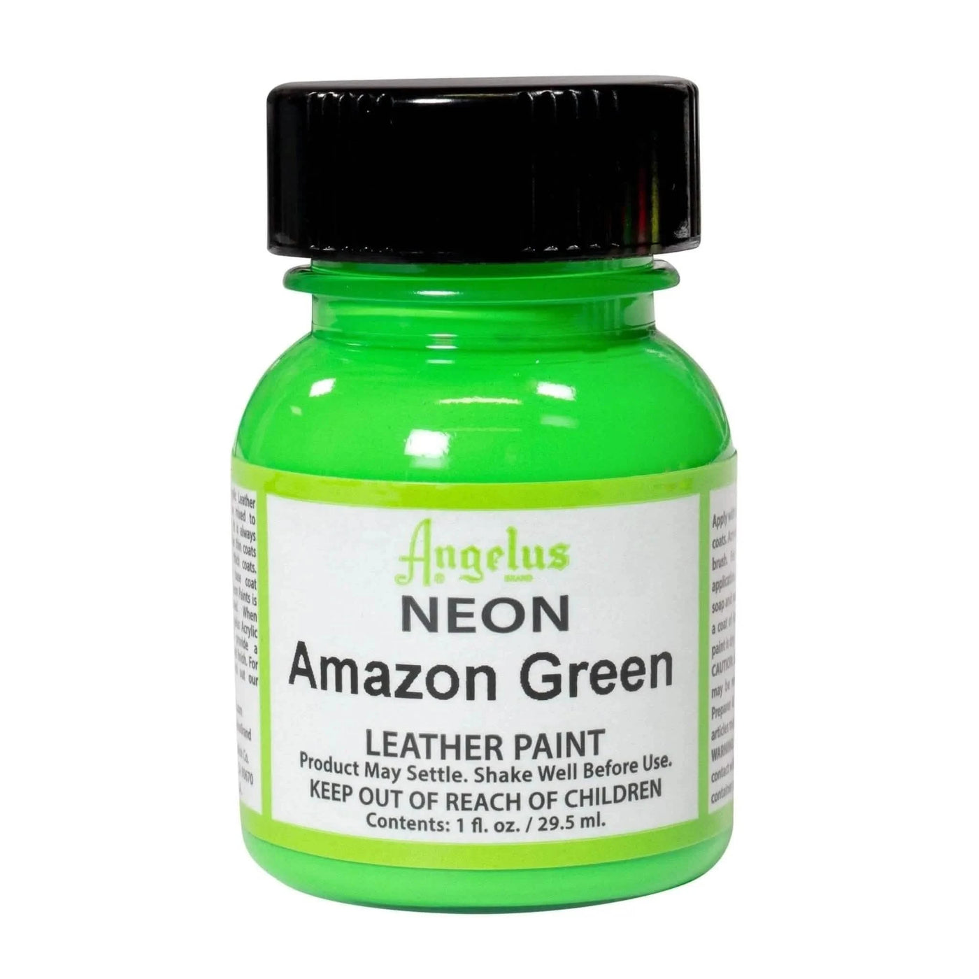 Angelus Neon Amazon Green Leather Paint | High-Flex Vibrant Paint