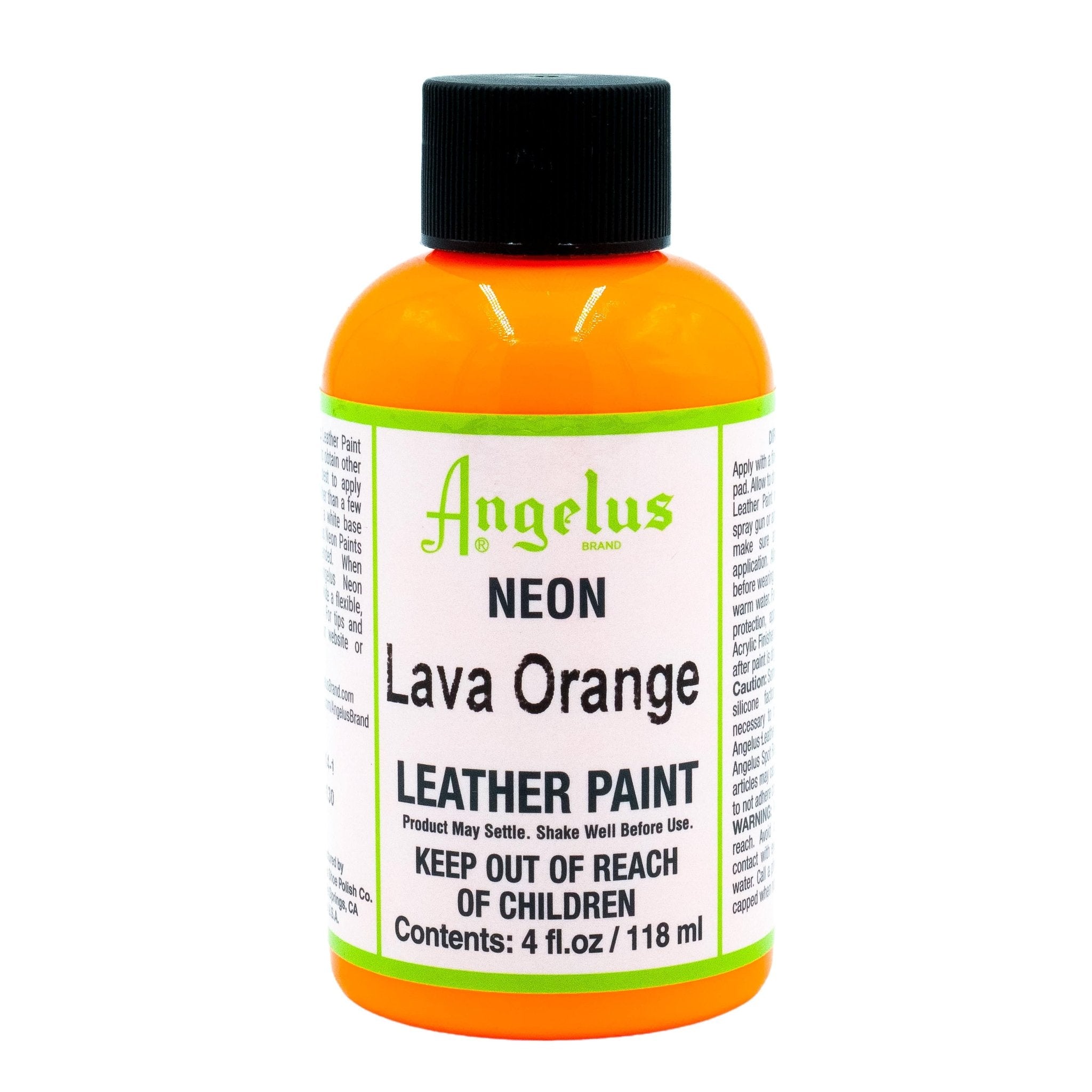 Angelus Neon Lava Orange Paint - Angelus Direct