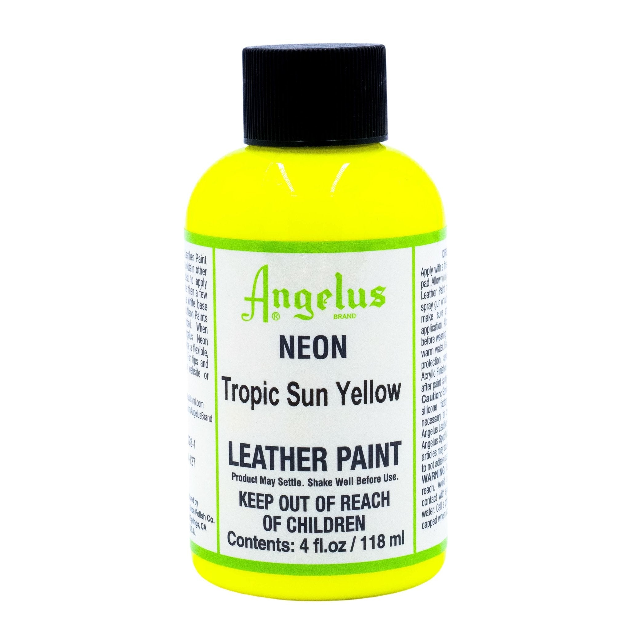 Angelus Neon Tropic Sun Yellow Paint - Angelus Direct