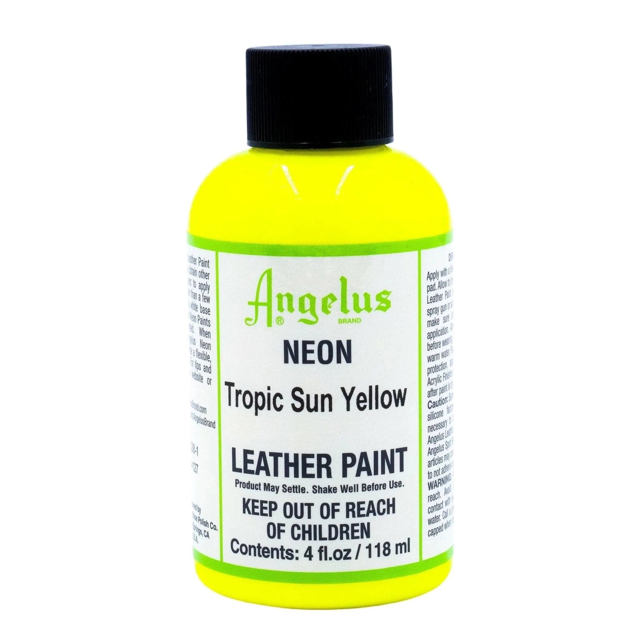 Angelus Neon Tropic Sun Yellow Paint - Angelus Direct