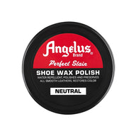 Angelus Neutral Shoe Wax Polish - Clear Universal Shine for All Leather Colors