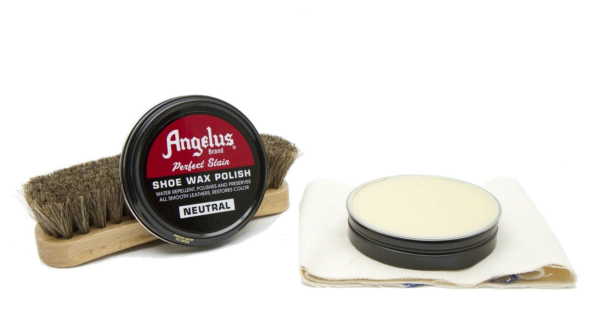 Angelus Neutral Shoe Wax Polish - Angelus Direct