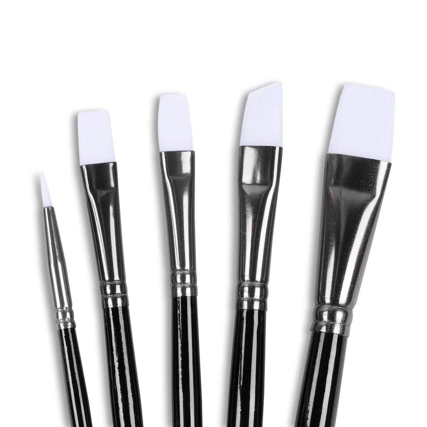 Angelus Direct Angelus Paint Brush Set 5 Brushes Accessories