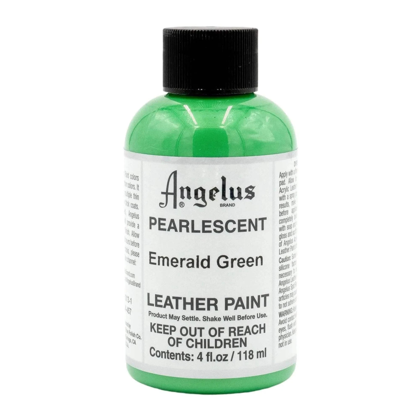Angelus Direct Angelus Pearlescent Emerald Green Paint 4 oz. Pearlescent Paint