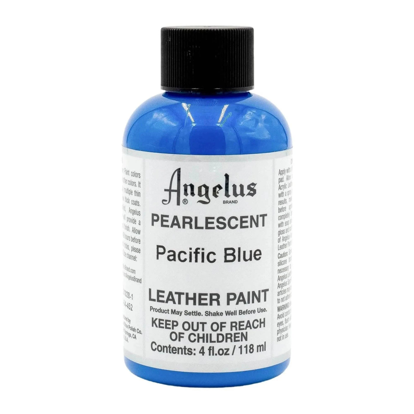 Angelus Direct Angelus Pearlescent Pacific Blue Paint 4 oz. Pearlescent Paint