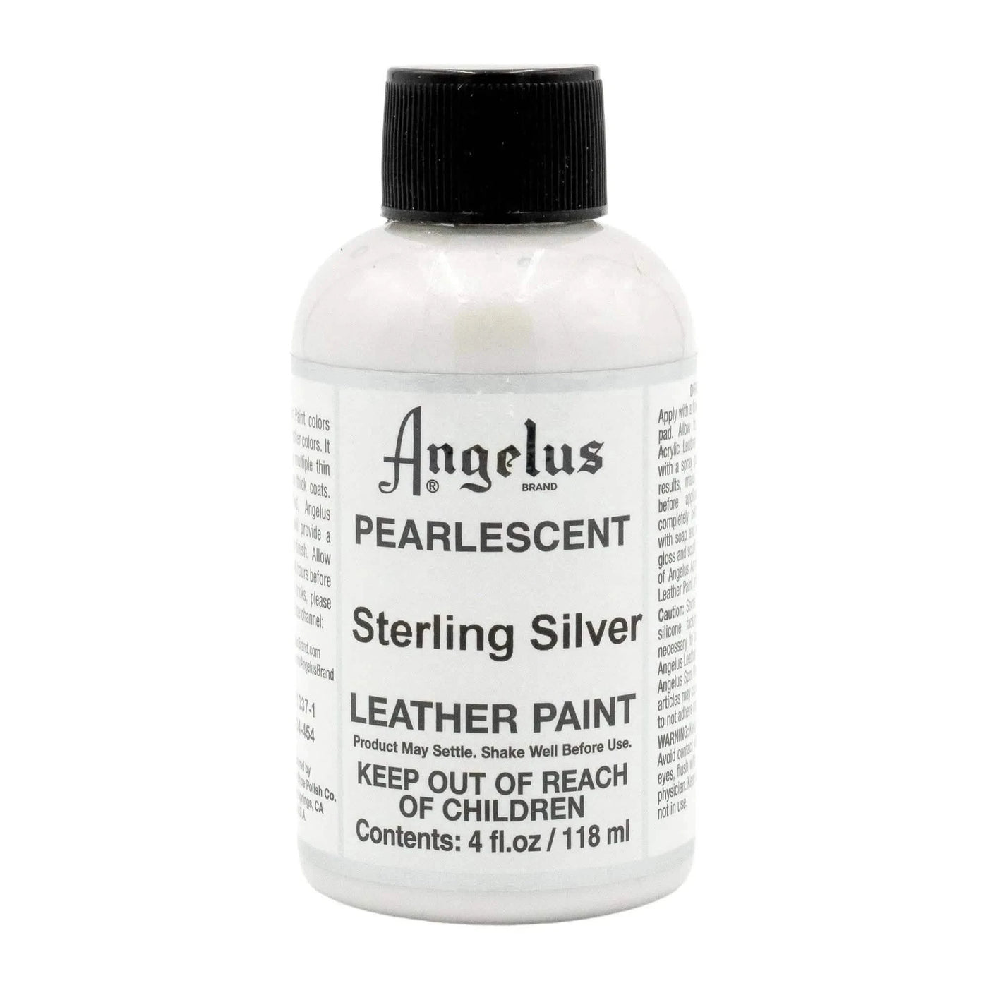 Angelus Direct Angelus Pearlescent Sterling Silver Paint 4 oz. Pearlescent Paint