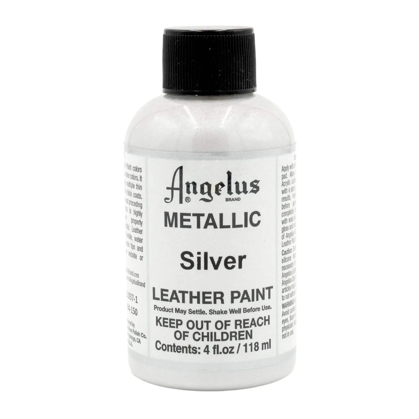 Angelus Direct Angelus Metallic Silver Paint 4 oz. Metallic Paint