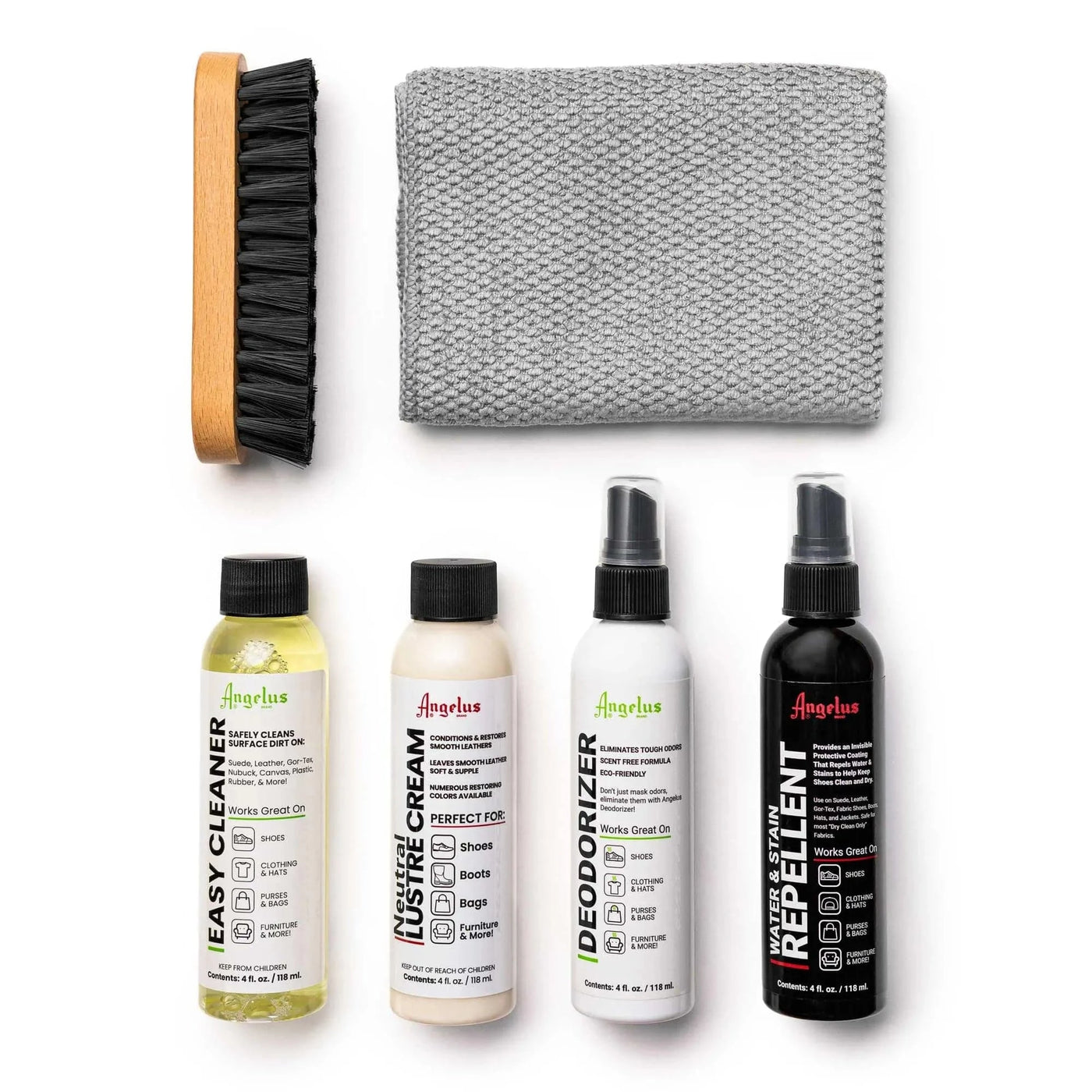 Angelus Direct Angelus Ultimate Shoe Care Kit 1 Easy Cleaner Kit Cleaning Kit
