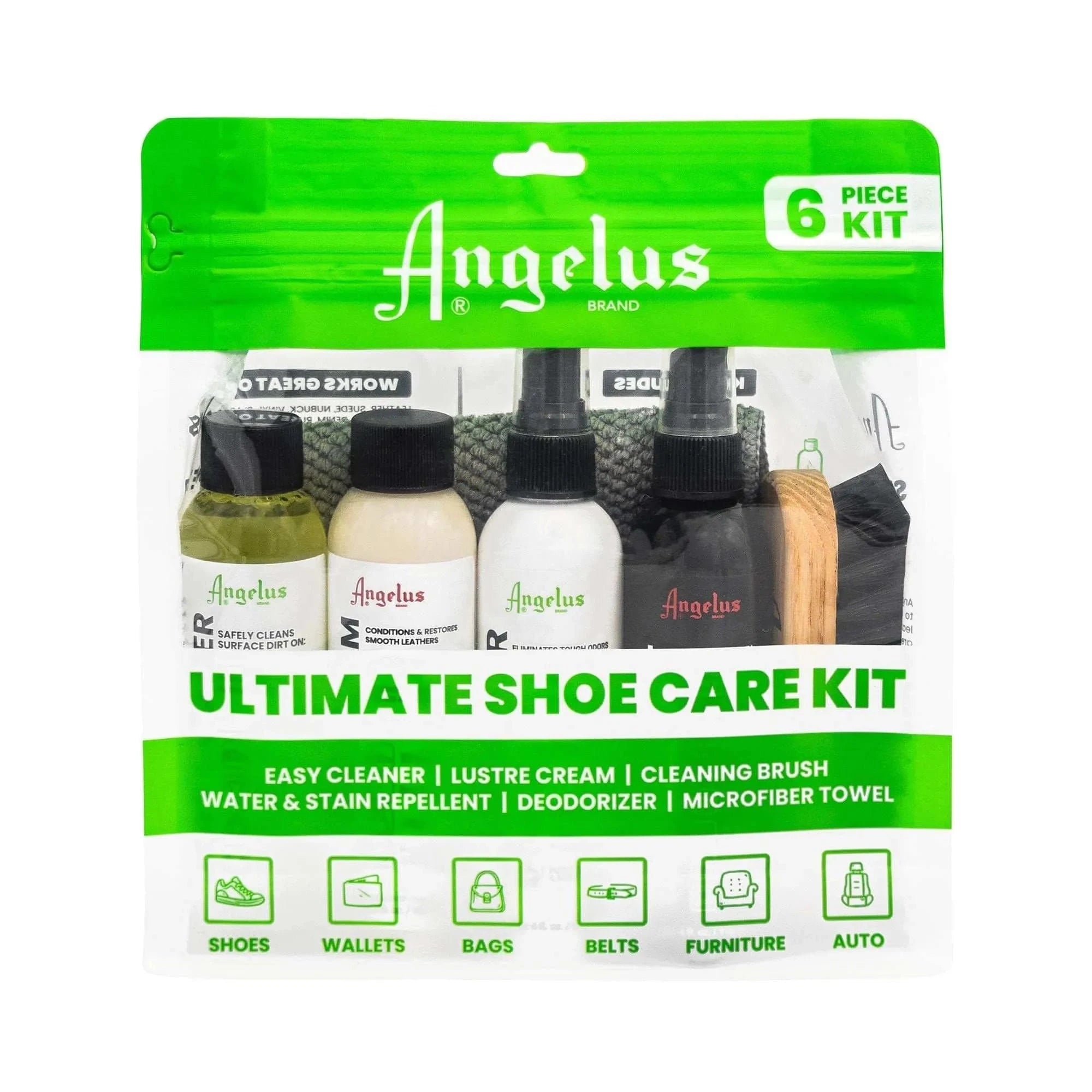 Angelus Direct Angelus Ultimate Shoe Care Kit 1 Easy Cleaner Kit Cleaning Kit
