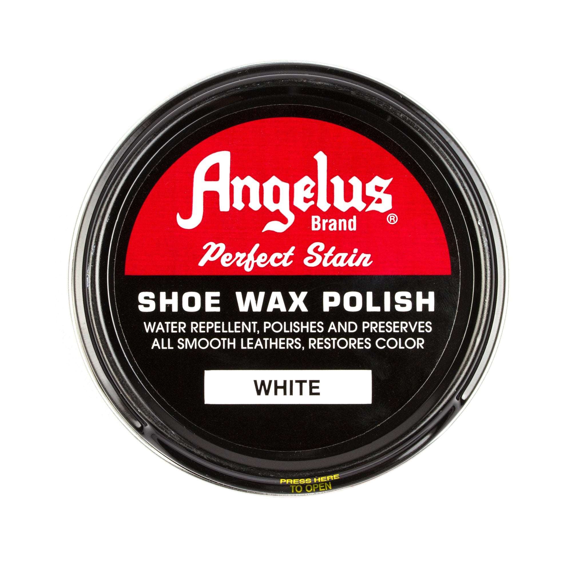 Angelus White Shoe Wax Polish - Angelus Direct
