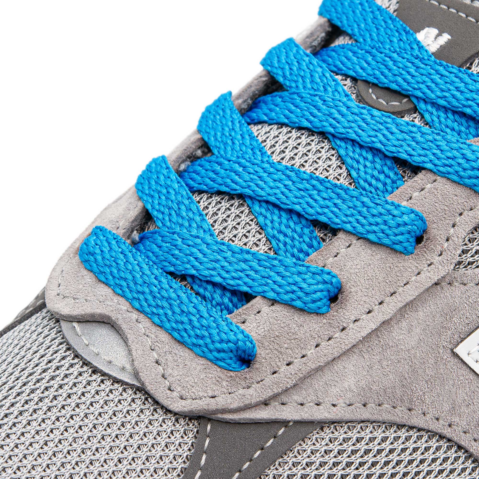 Bahama Blue Shoe Laces - Angelus Direct