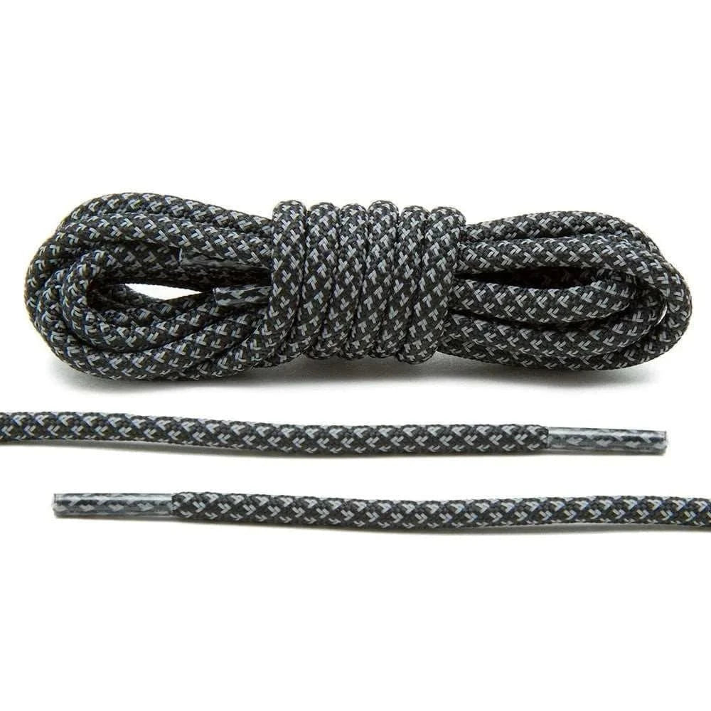 Black 3M Inverse Rope Laces - Angelus Direct