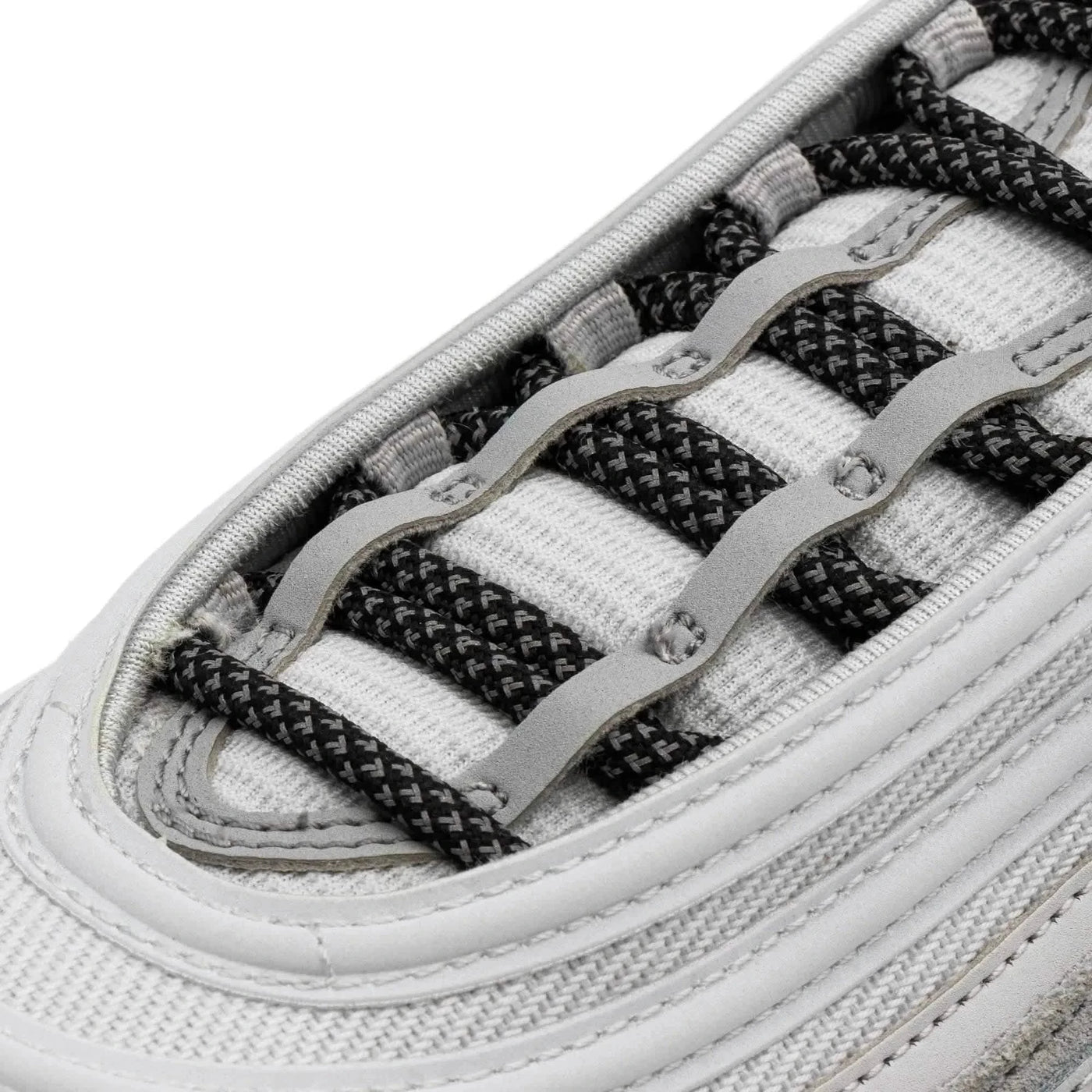 Lace Lab Black 3M Inverse Rope Laces Reflective Rope Shoelaces