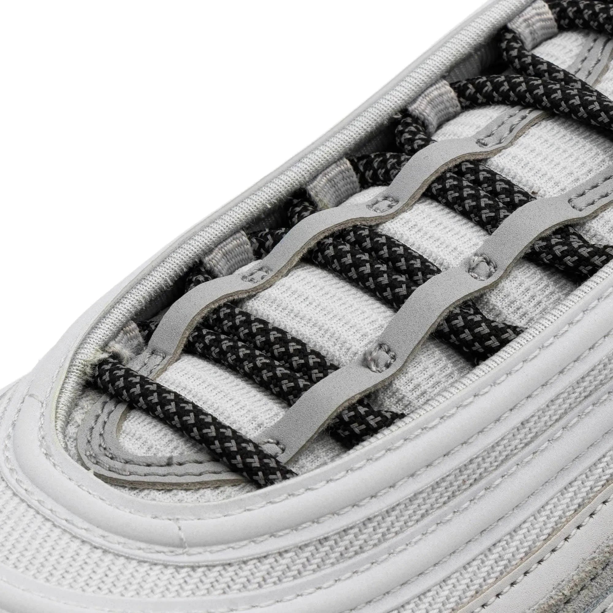 Black 3M Inverse Rope Laces - Angelus Direct