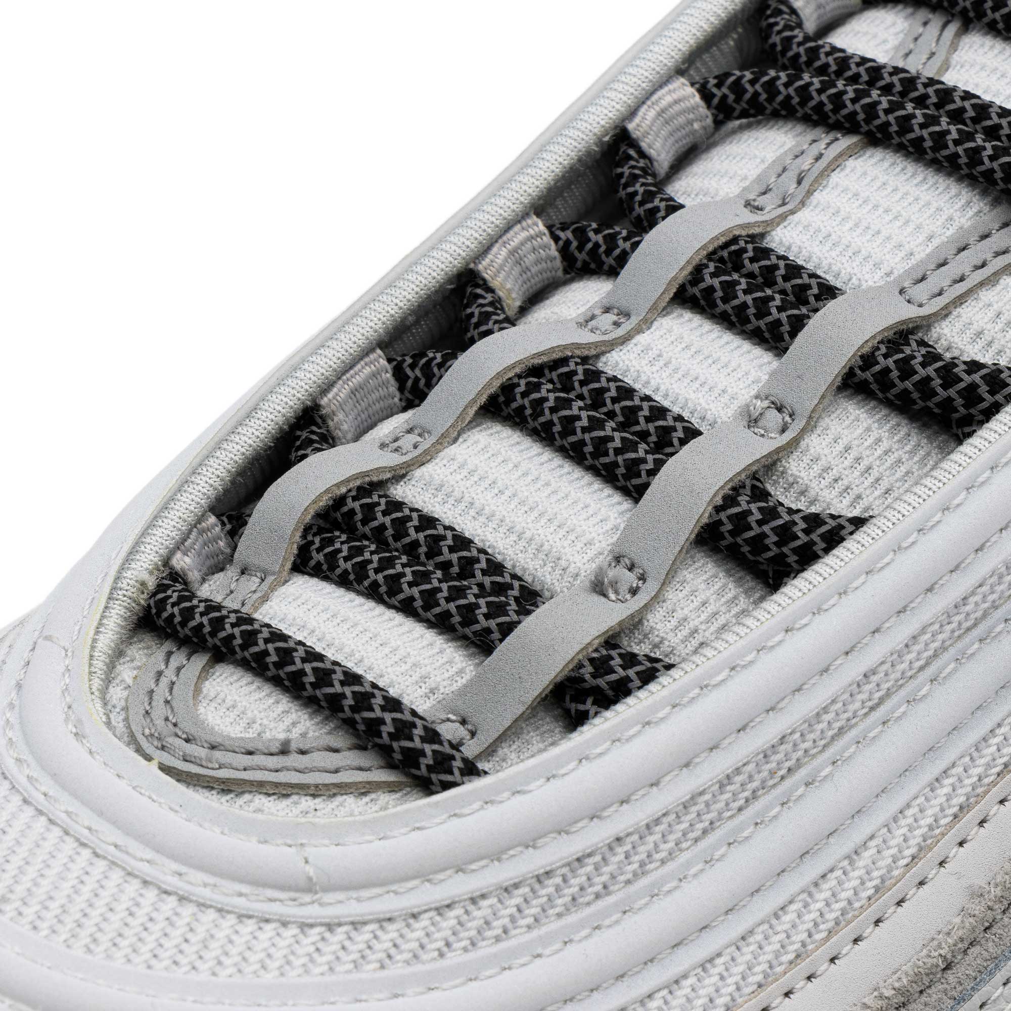 Black 3M Reflective Rope Laces - Angelus Direct