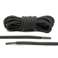 Lace Lab Black 3M Reflective Rope Laces Reflective Rope Shoelaces