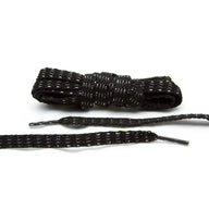 Lace Lab Black Reflective Flat Laces Reflective Flat Shoelaces