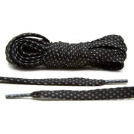 Lace Lab Black - Reflective Flat Laces 2.0 Reflective Flat Shoelaces