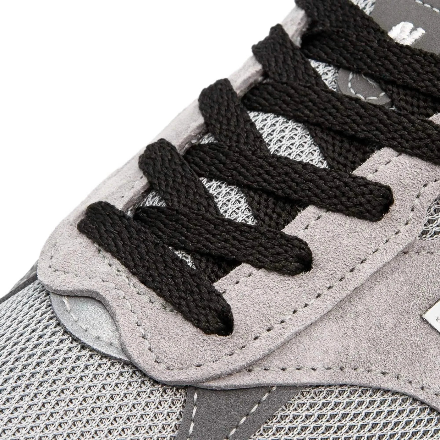 Lace Lab Black Shoe Laces Flat Shoelaces