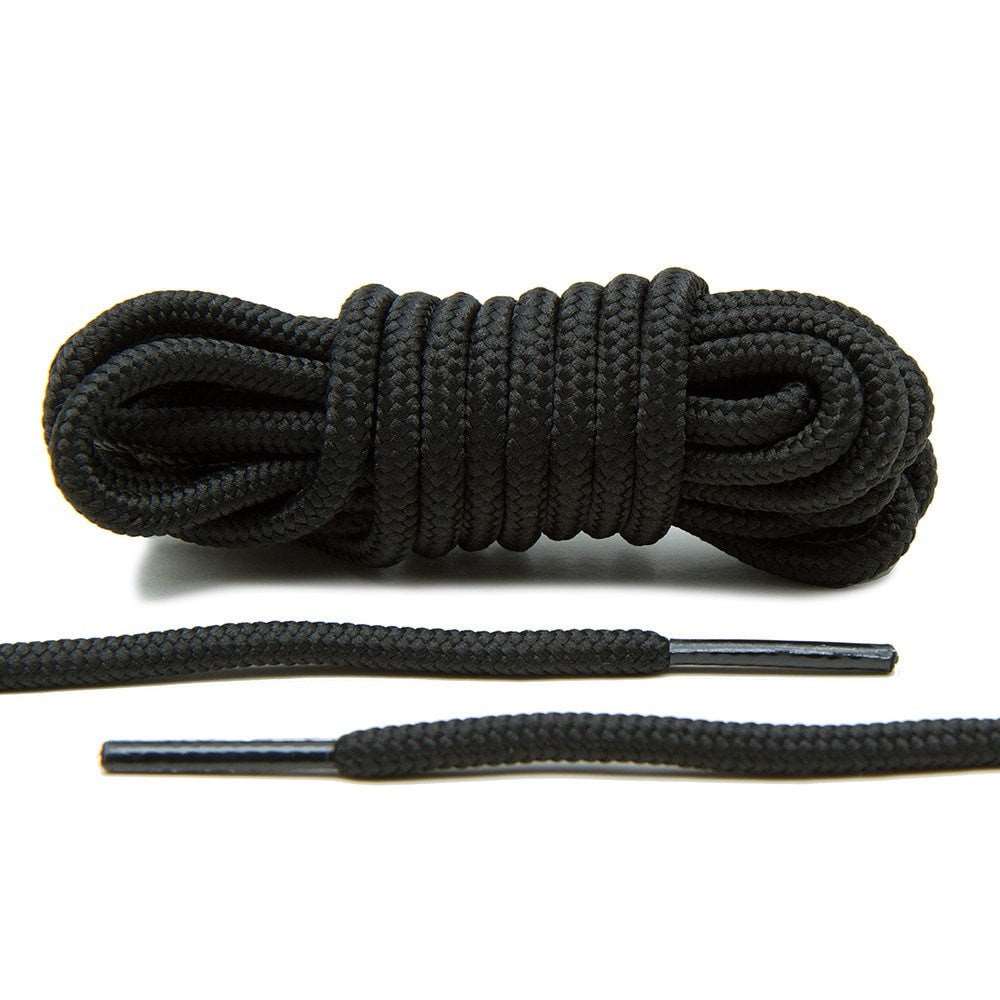 Black - XI Rope Laces - Angelus Direct