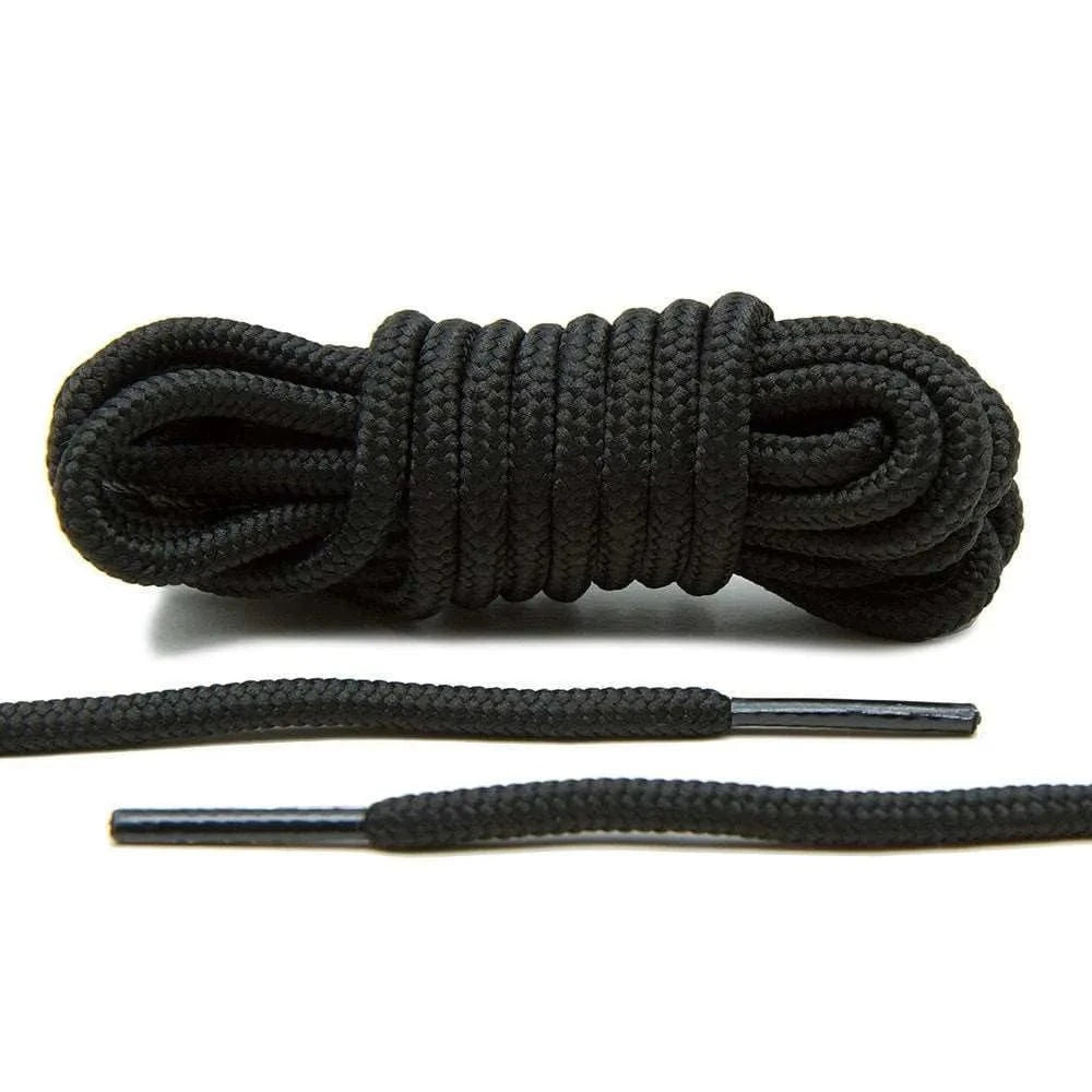 Black - XI Rope Laces - Angelus Direct