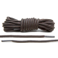 Lace Lab Black/Brown Boot Laces Boot Shoelaces