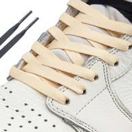 Lace Lab Black/Cream Union Jordan 1 Replacement Shoelaces Jordan 1 Replacement Shoelaces