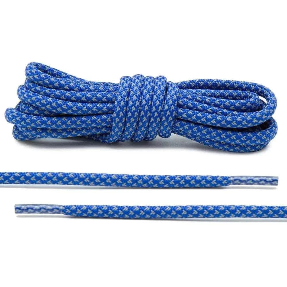 Lace Lab Blue 3M Inverse Rope Laces Reflective Rope Shoelaces