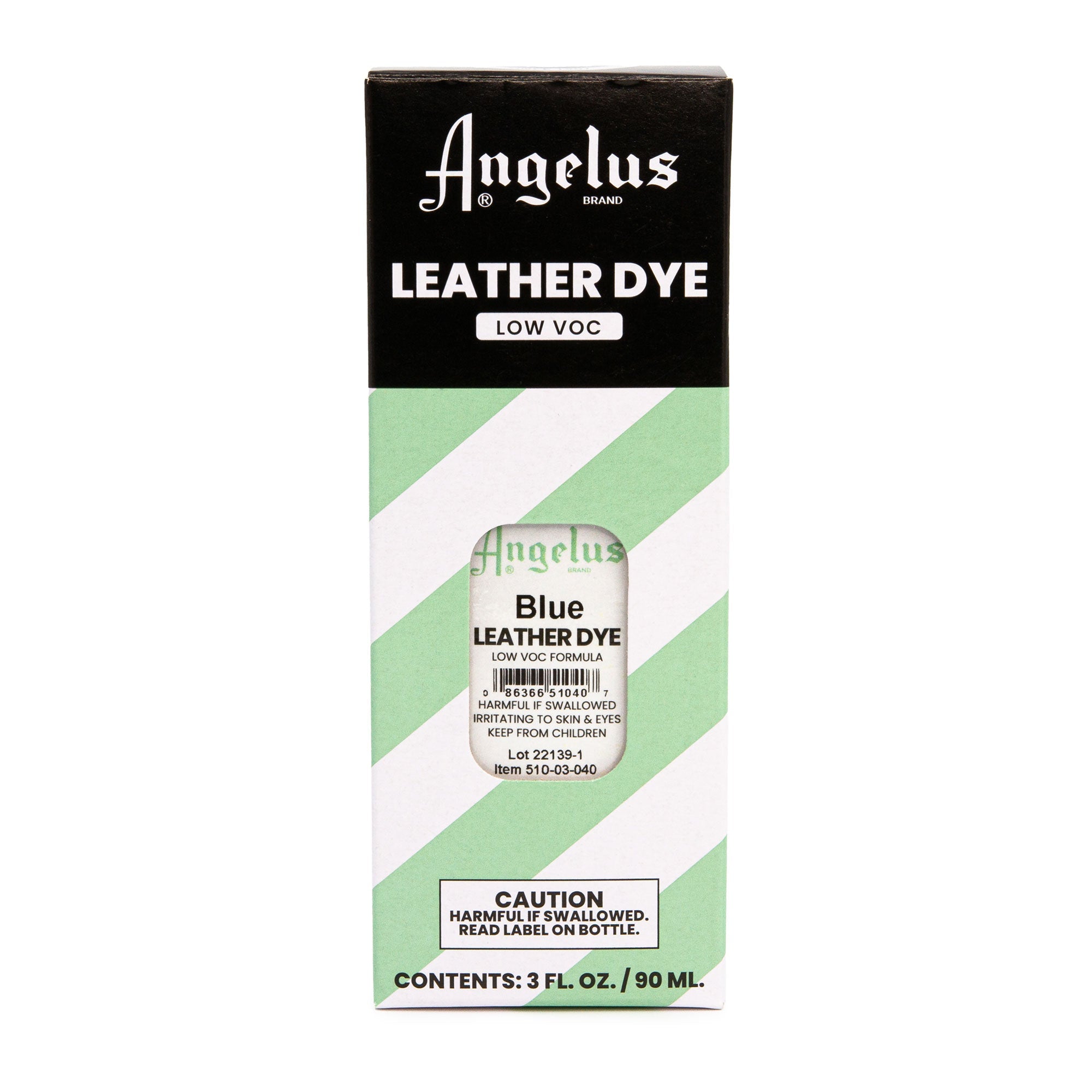 Blue Low VOC Leather Dye - Angelus Direct