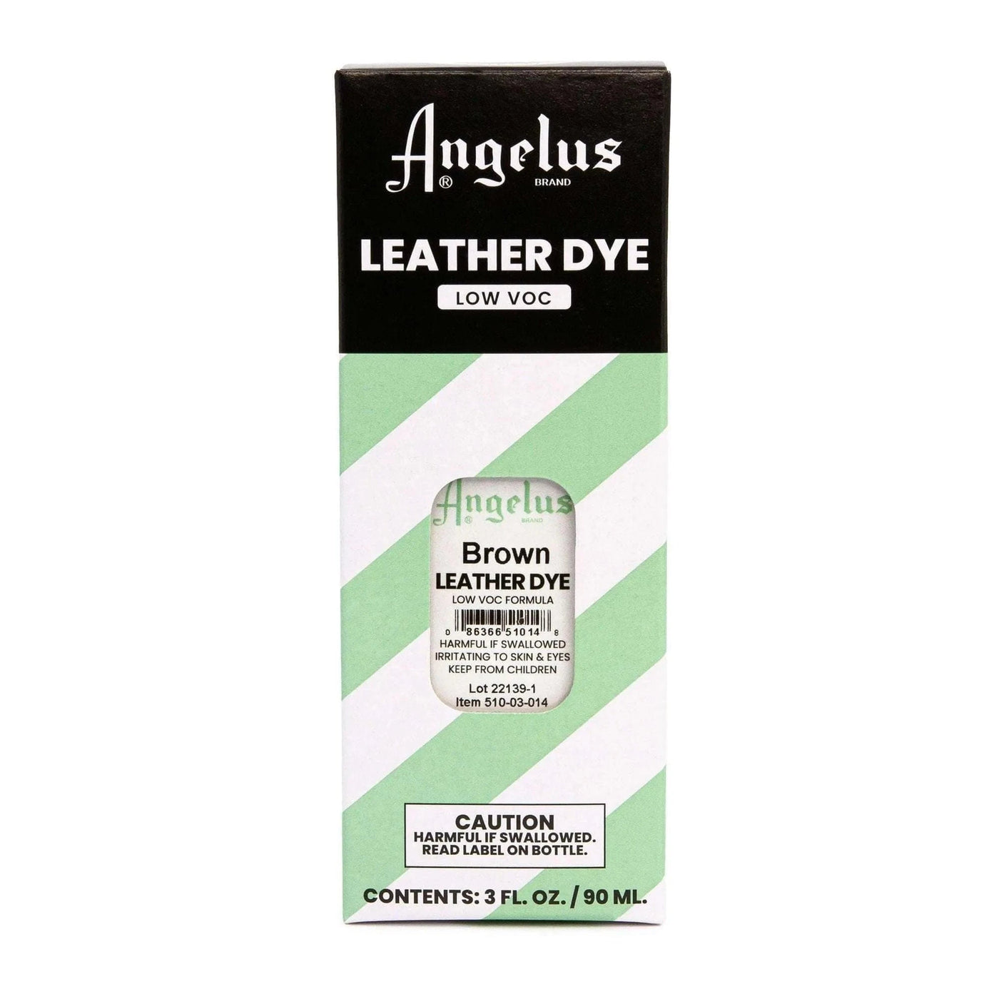 Angelus Direct Brown Low VOC Leather Dye 3 oz. Low VOC Leather Dye