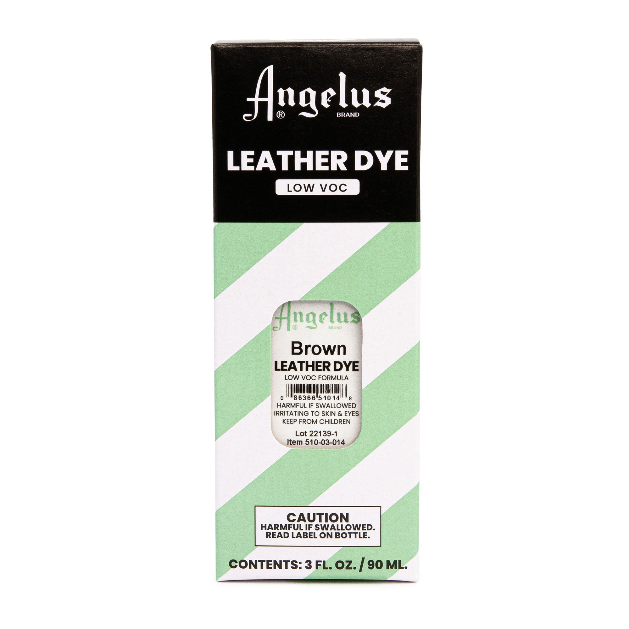 Brown Low VOC Leather Dye - Angelus Direct