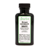 Angelus Direct Brown Low VOC Leather Dye 3 oz. Low VOC Leather Dye