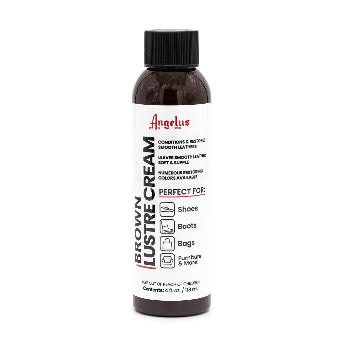 Angelus Direct Brown Lustre Cream 4 oz. Lustre Cream