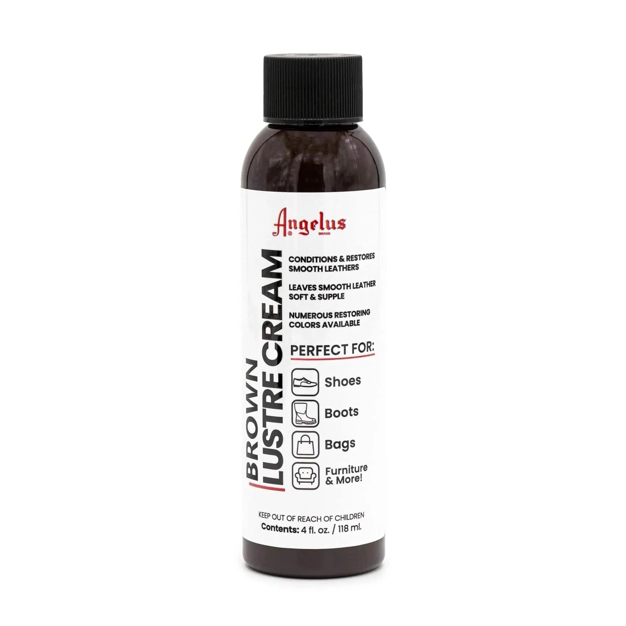 Angelus Direct Brown Lustre Cream 4 oz. Lustre Cream