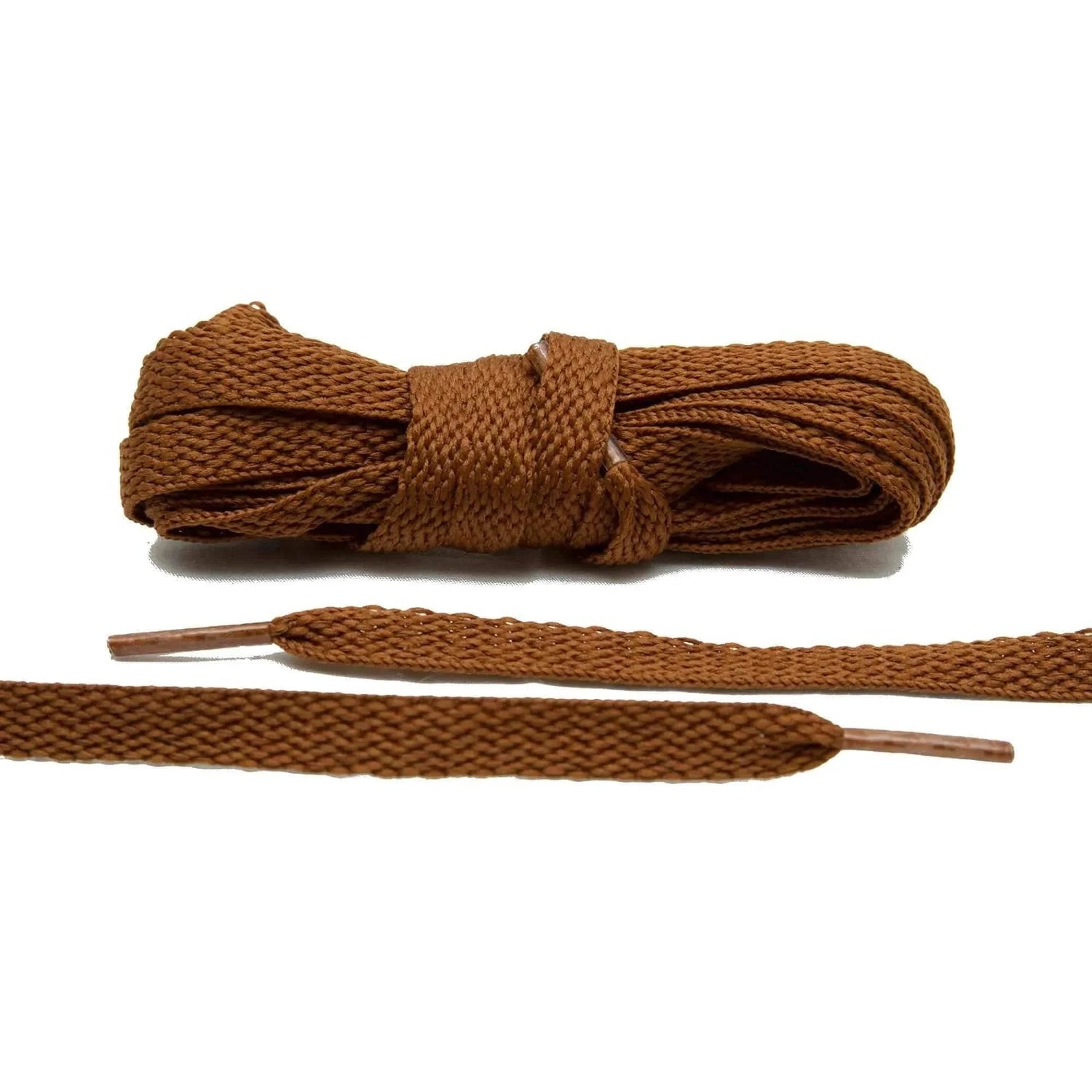 Lace Lab Brown Shoe Laces Flat Shoelaces
