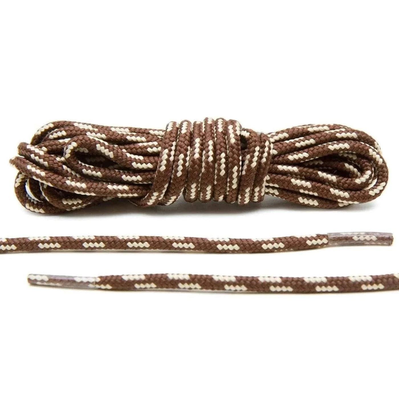 Lace Lab Brown/Beige Boot Laces Boot Shoelaces