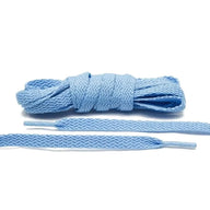 Lace Lab Carolina Blue Shoe Laces Flat Shoelaces