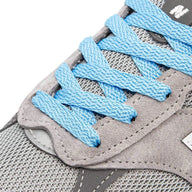 Lace Lab Carolina Blue Shoe Laces Flat Shoelaces