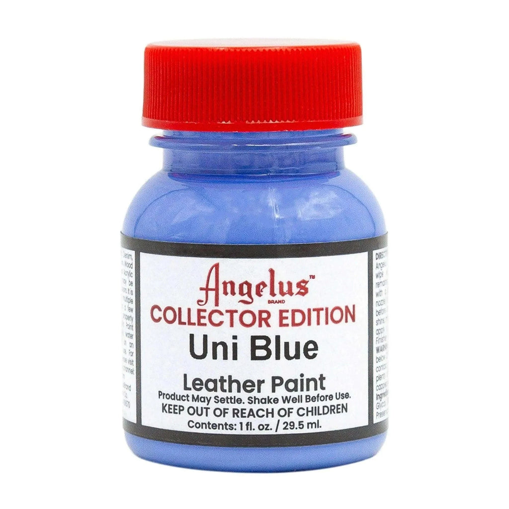 Collector Edition Uni Blue Leather Paint Custom Shoe Leather Paint