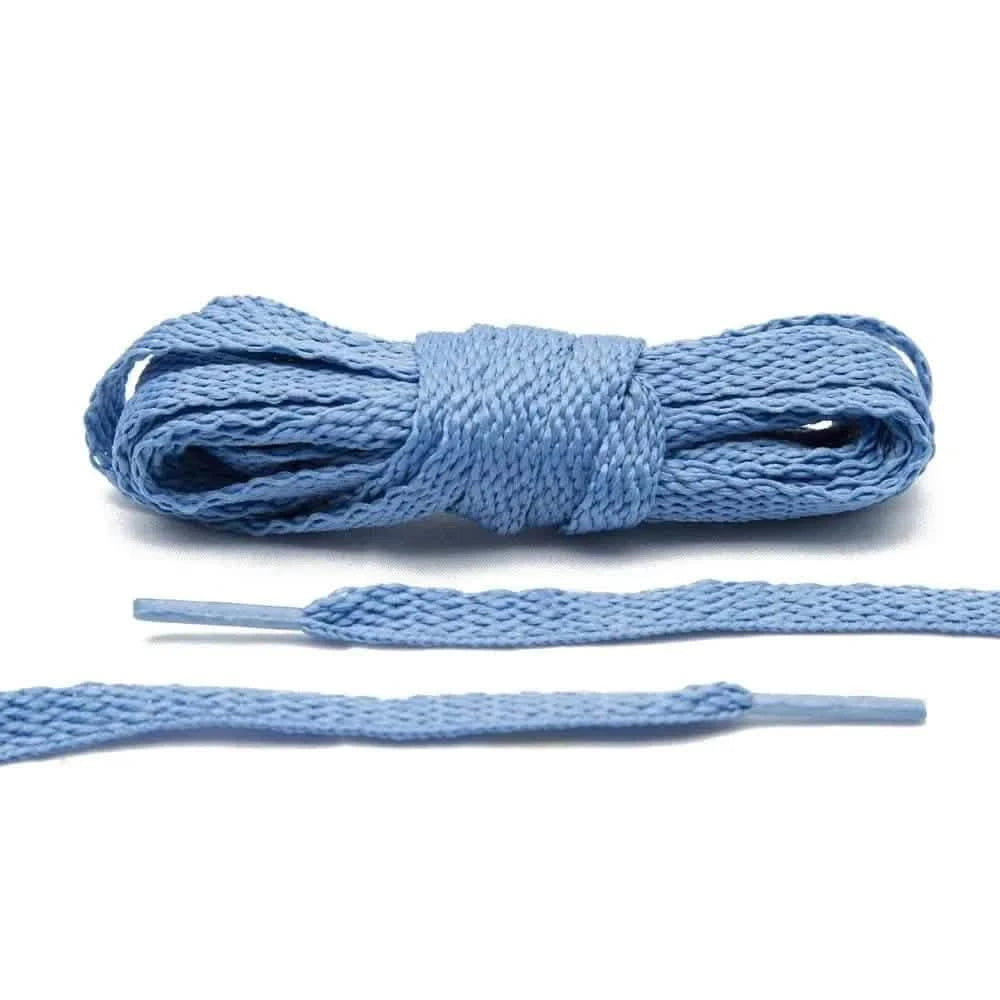 Lace Lab Columbia Blue Shoe Laces Flat Shoelaces