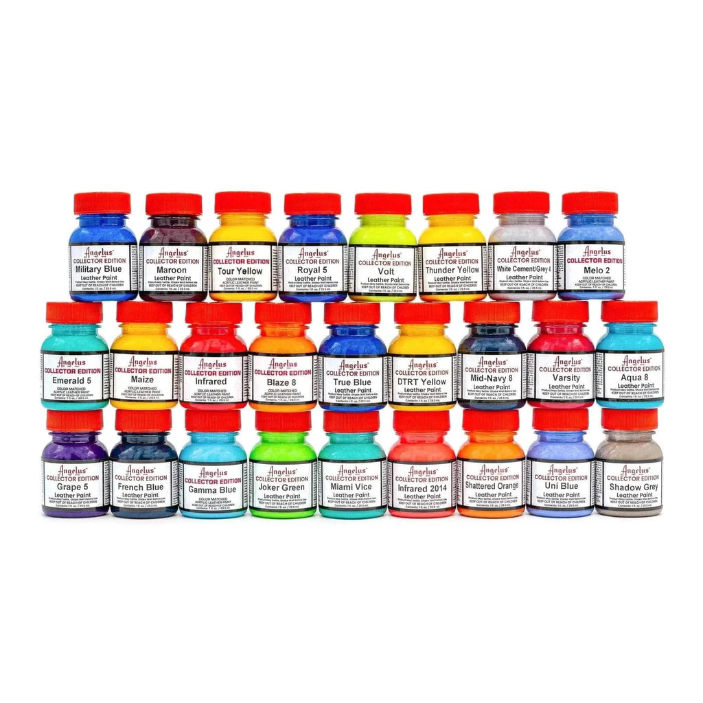 Complete Collector Edition Kit 26 Colors Acrylic Leather Paint Kit