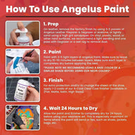 Angelus Direct Complete Standard Color Kit - 84 colors Complete 1 oz. Set Paint Kit