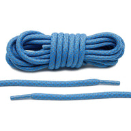 Lace Lab Cove Blue 3M Inverse Rope Laces Reflective Rope Shoelaces